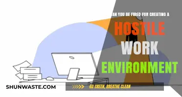 Creating a Hostile Work Environment: Grounds for Termination Explained