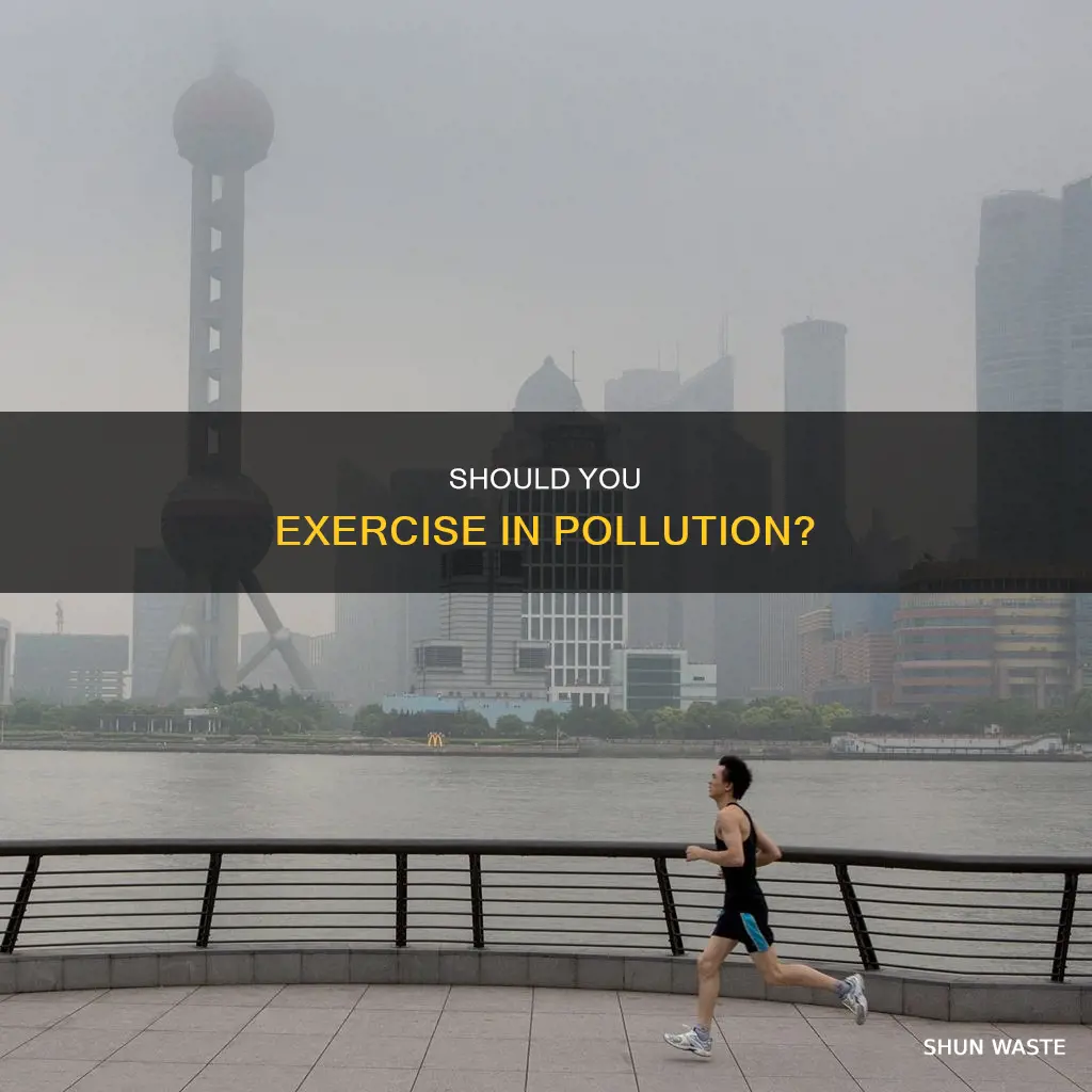 can you exercise in pollution