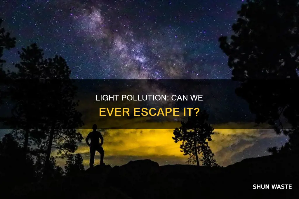 can you get rid of light pollution