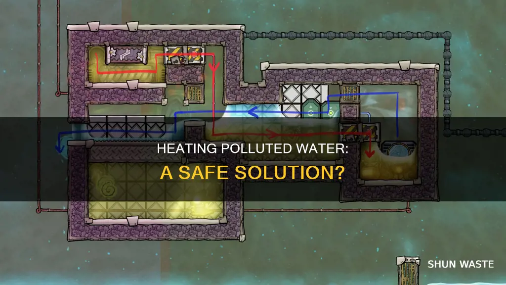 can you heat polluted water