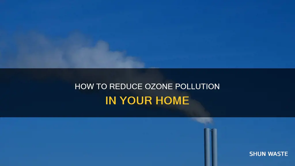 can you reduce ozone pollution in your home