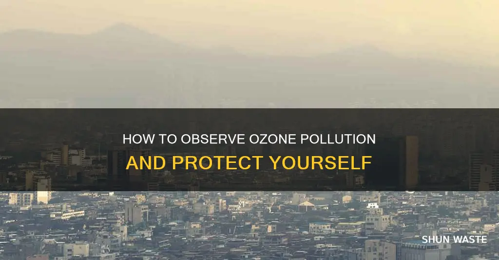 can you see ozone pollution