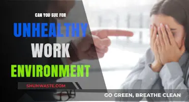 Unhealthy Work Environment: Legal Options for Employees to Sue Employers