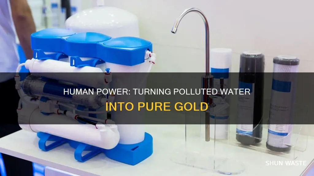 can you turn polluted water into pure water once human