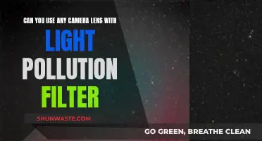 Lens Light Pollution Filters: Universal or Unique?