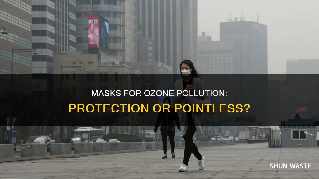 can you wear a mask for ozone pollution