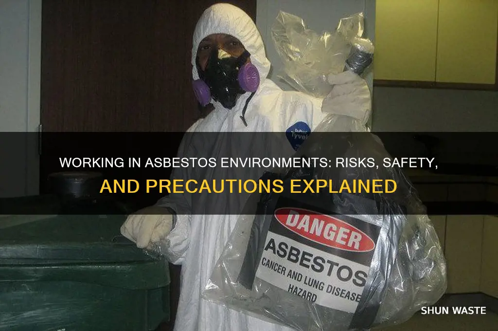 can you work in an environment with abestos