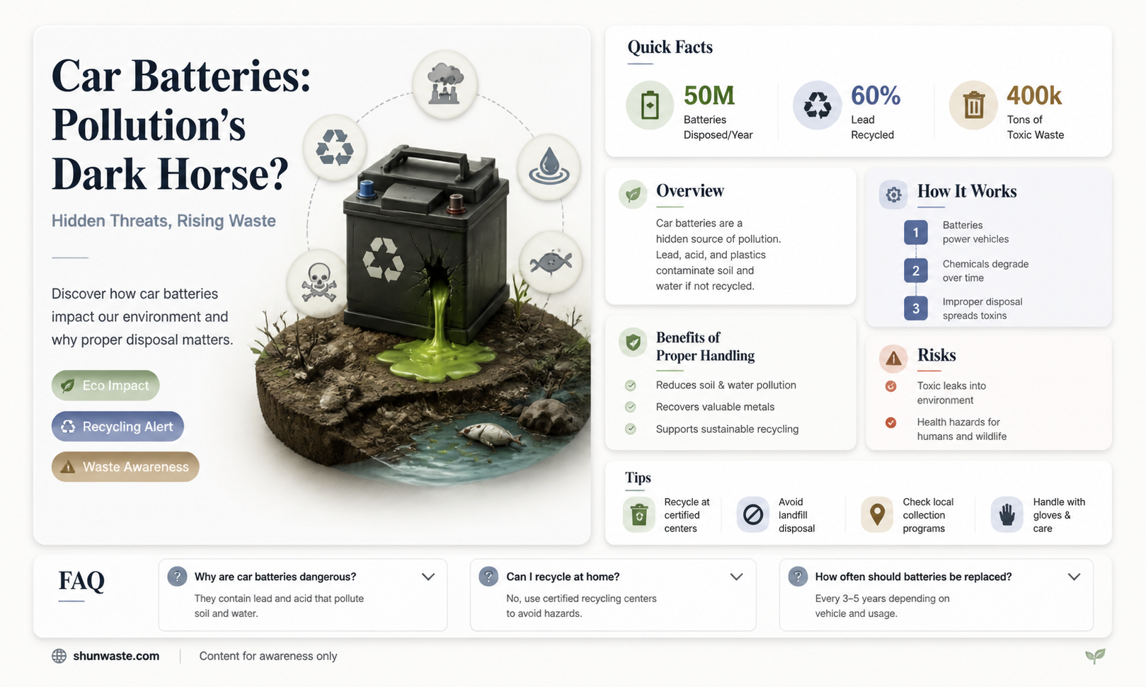 are car batteries just as polluting
