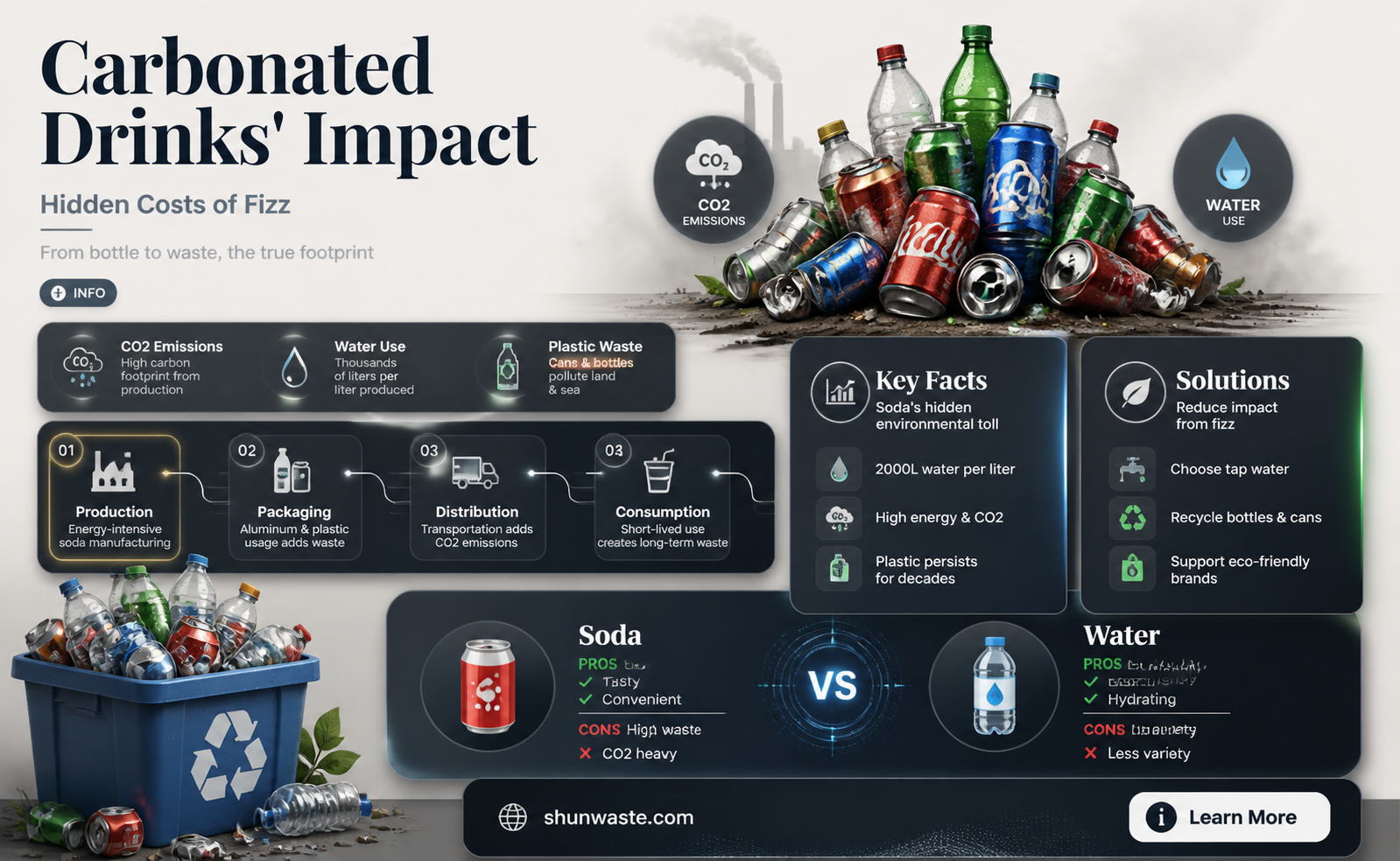 are carbonated beverages bad for the environment