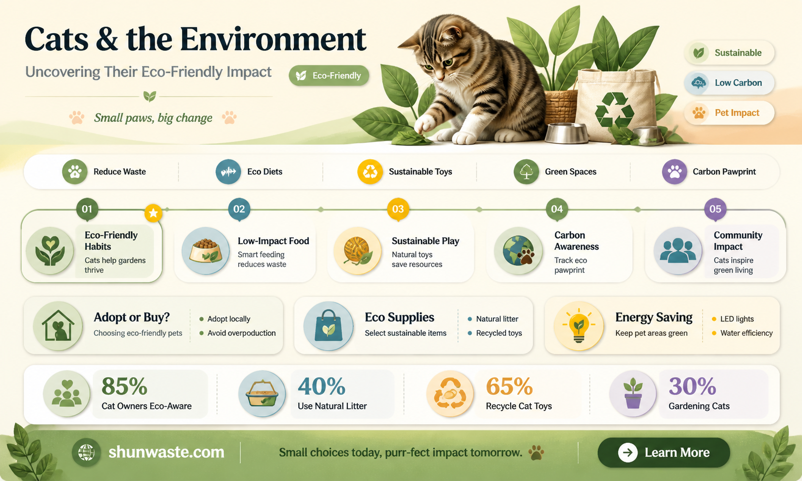 are cats good for the environment