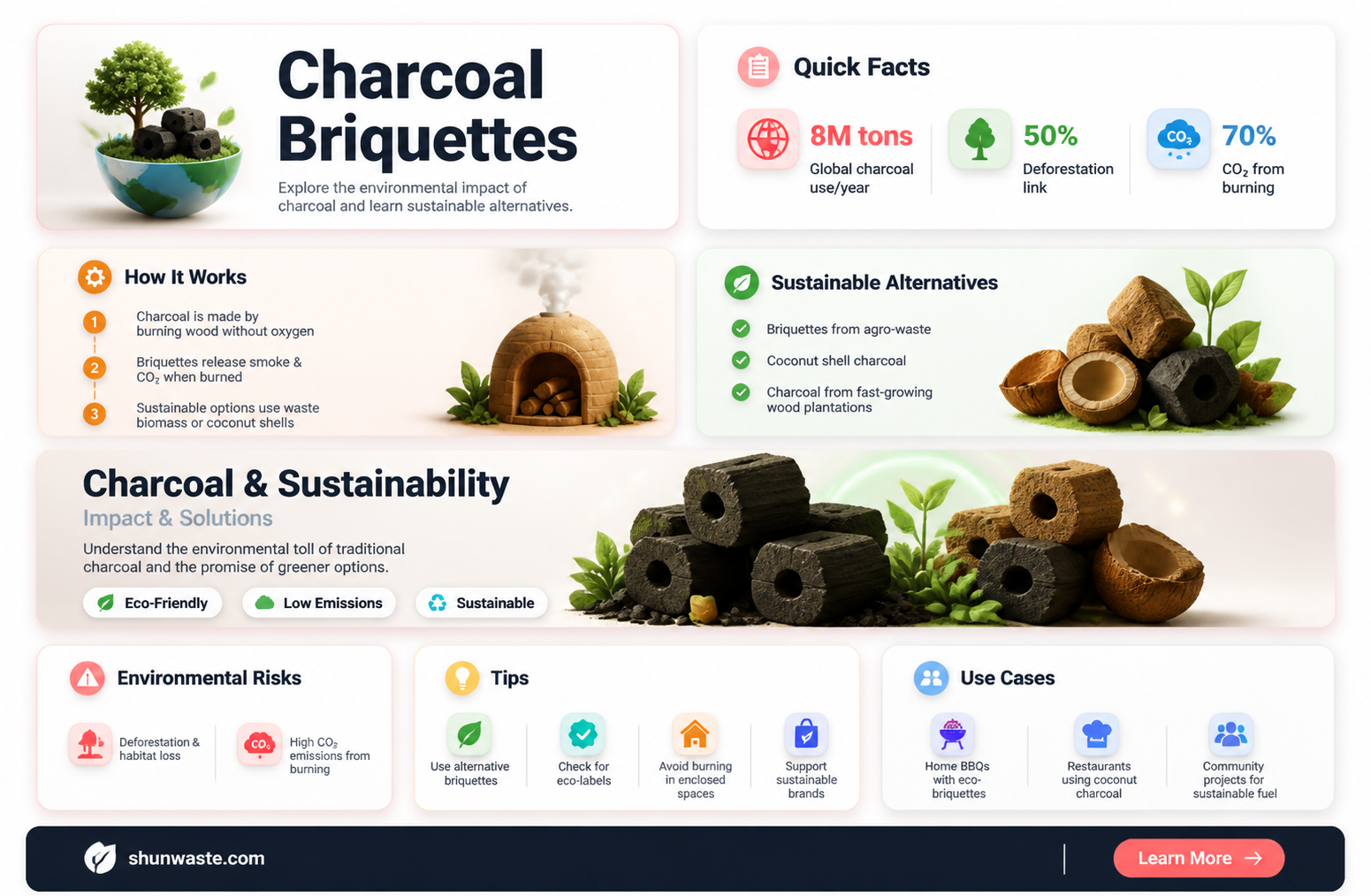are charcoal briquettes bad for the environment
