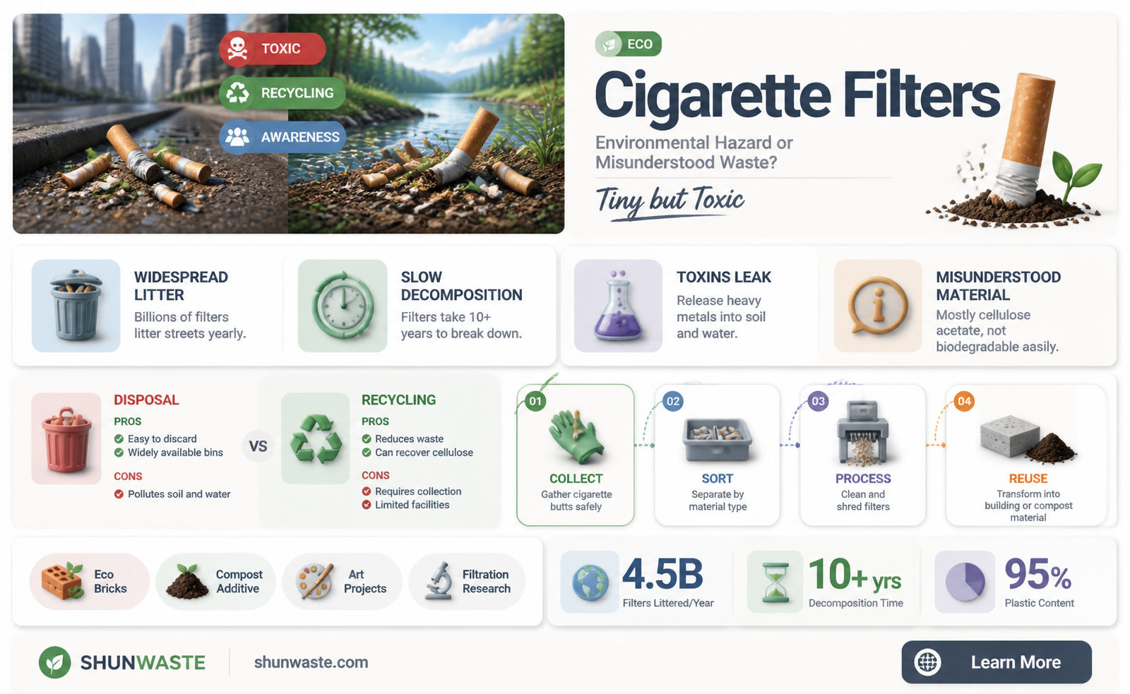 are cigarette filters bad for the environment
