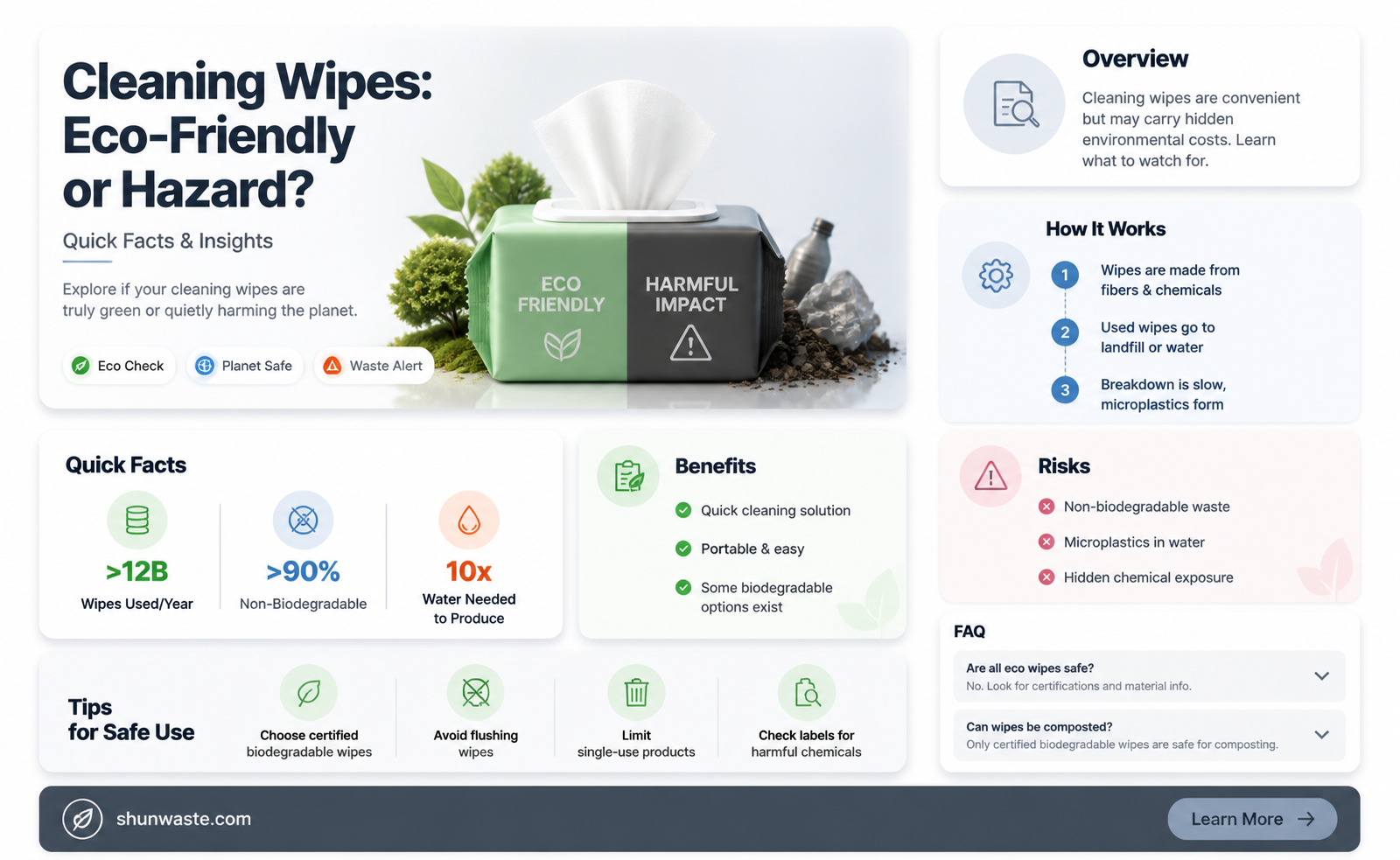 are cleaning wipes bad for the environment