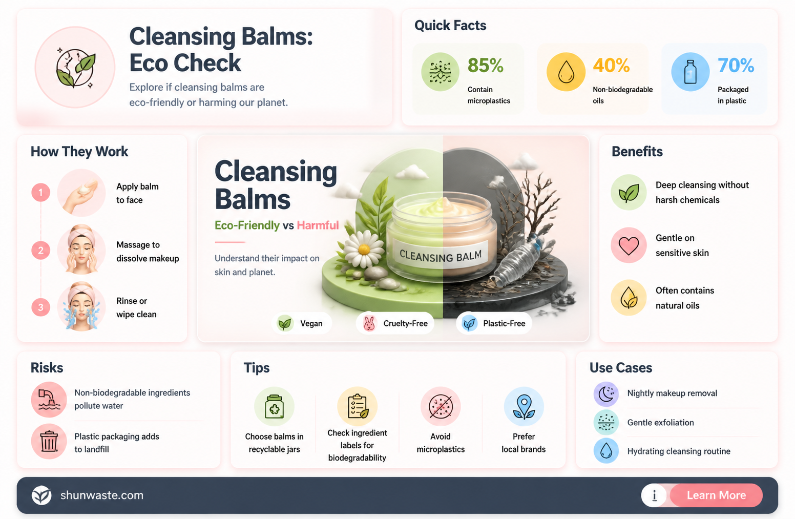 are cleansing balms bad for the environment