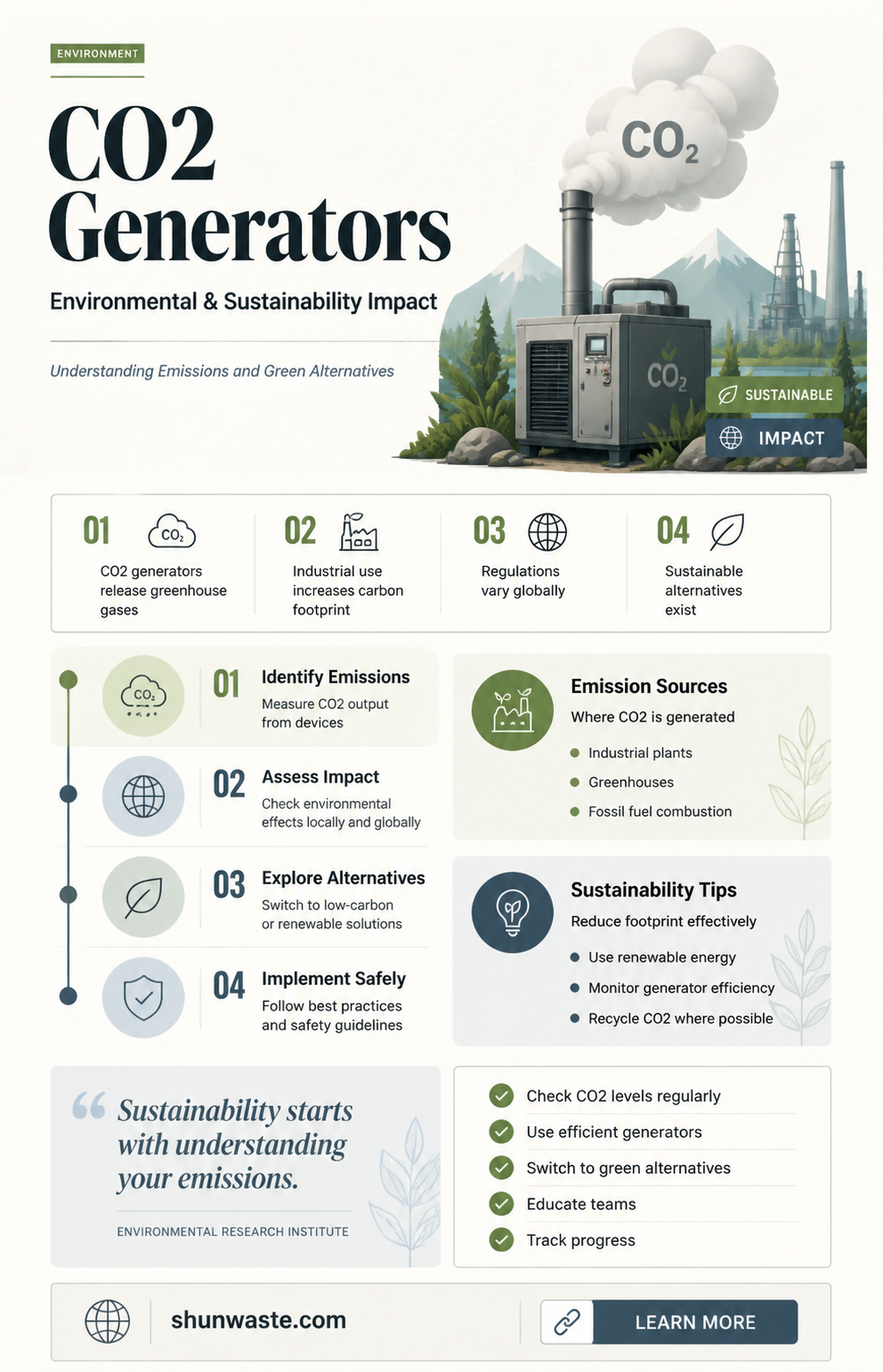 are co2 generators bad for the environment