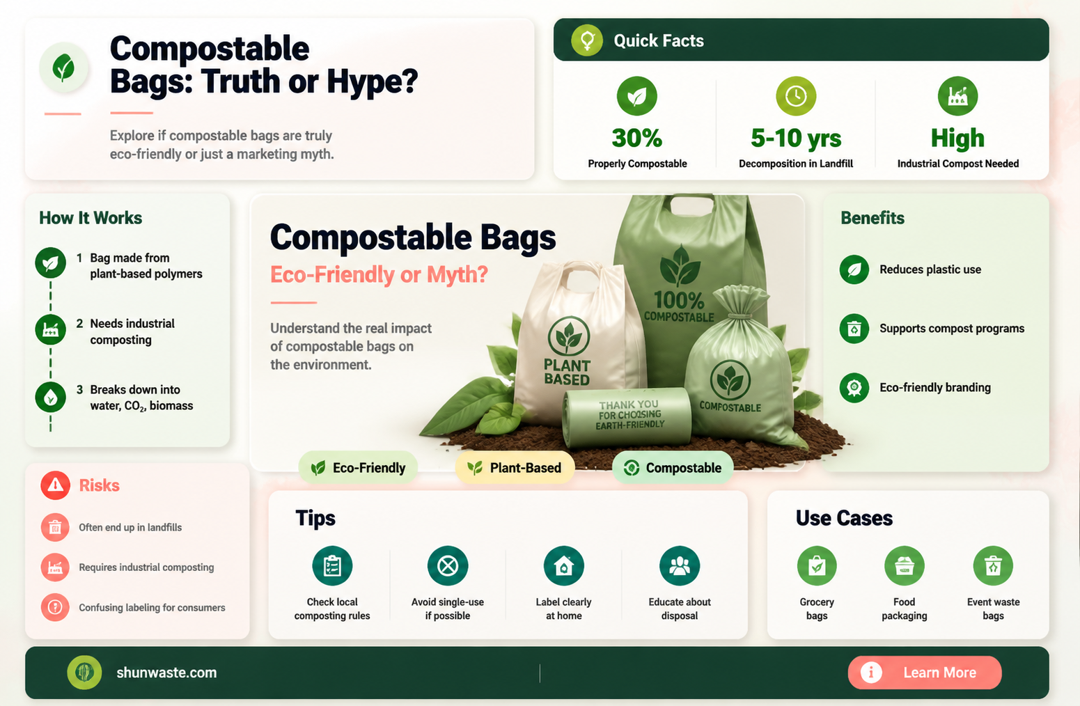 are compostable bags good for the environment