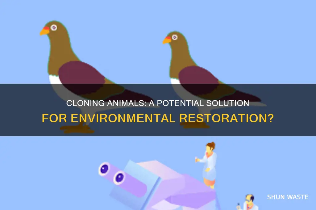 could cloning animals help environments