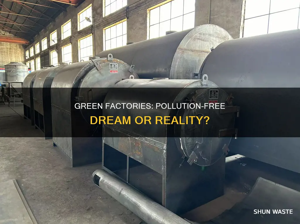 could we decide a factory that has no pollution