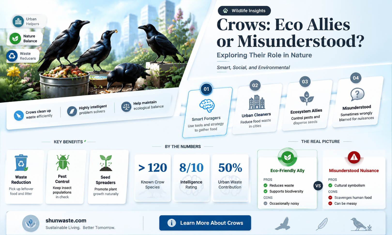 are crows good for the environment