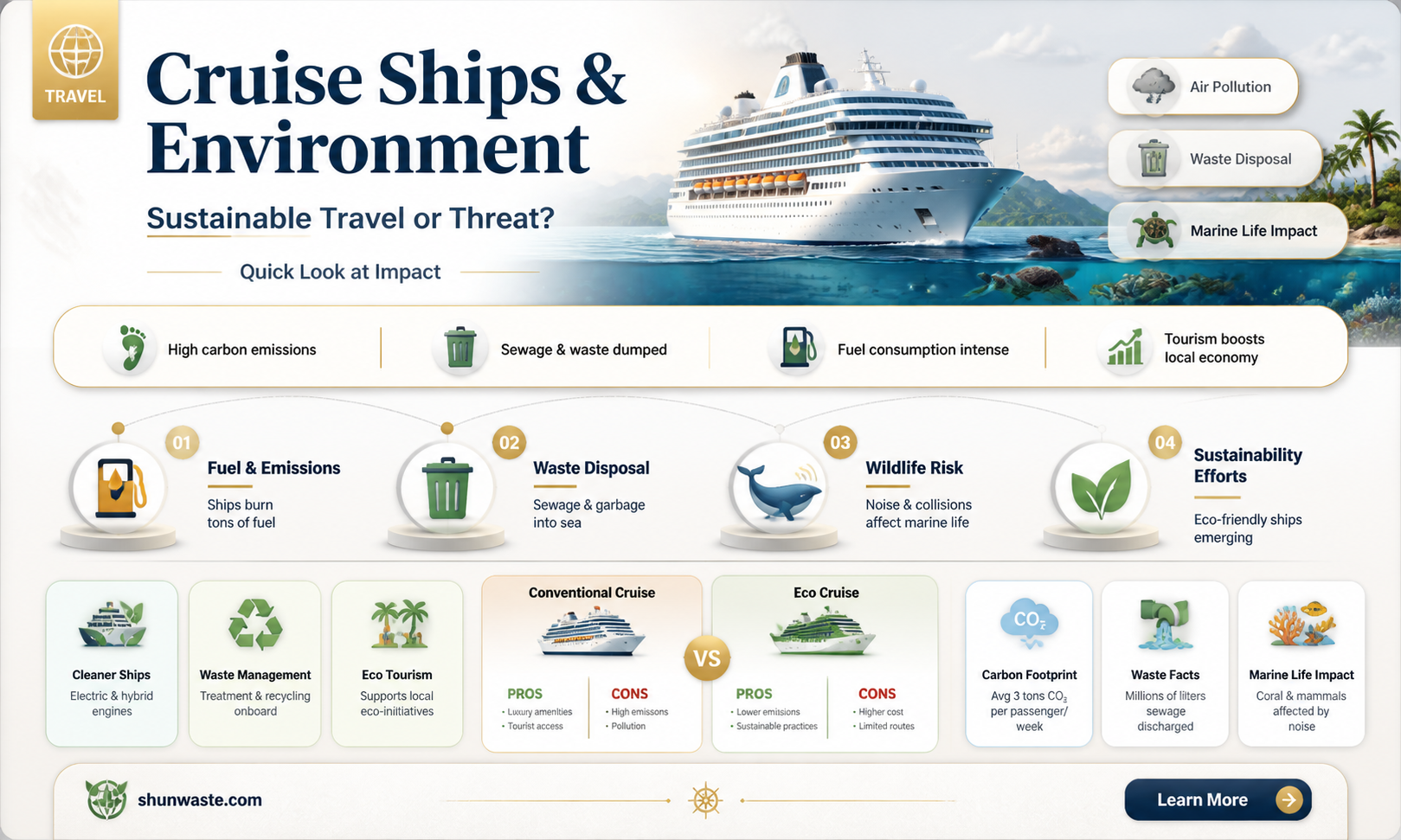 are cruise ships good for the environment