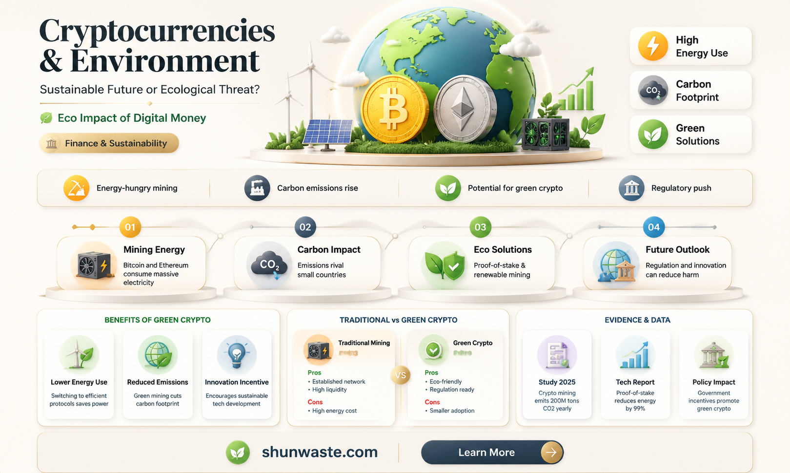 are cryptocurrencies good for the environment