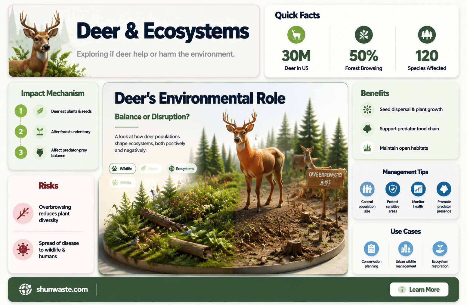 are deer good for the environment