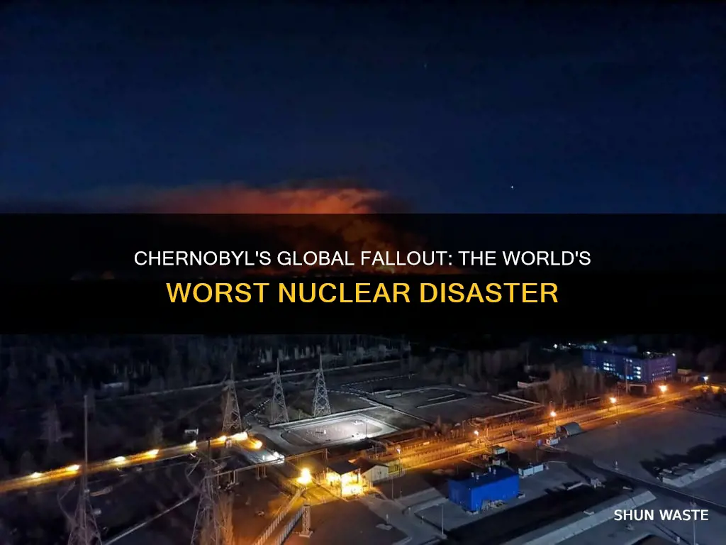 did chernobyl pollute the world