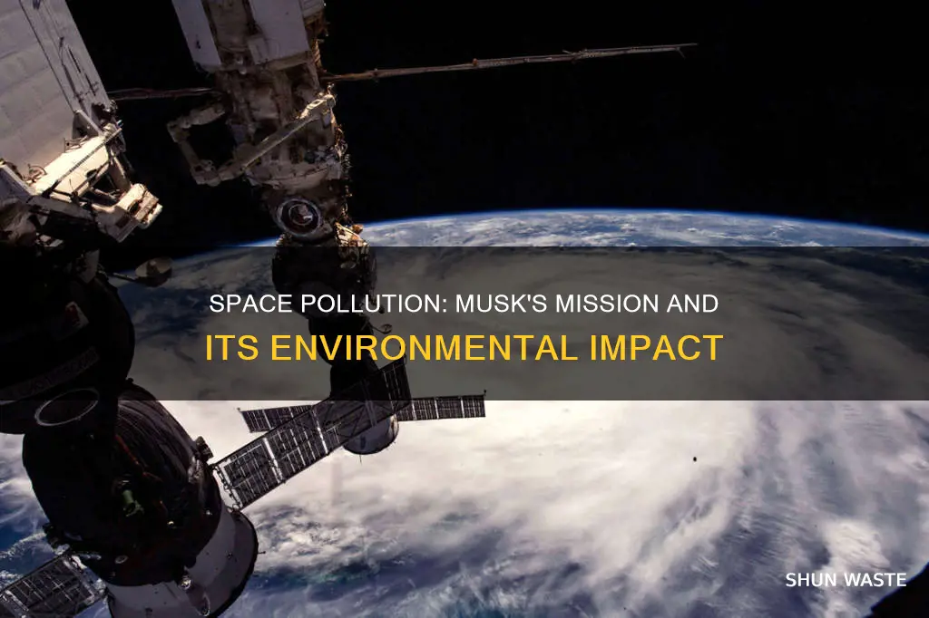 did elon musk pollute the space