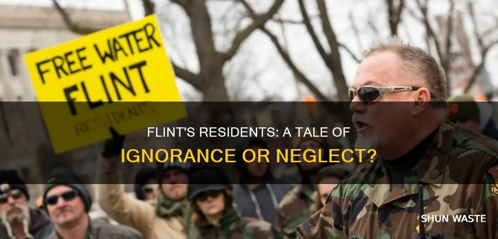 did flint residents know their water was polluted