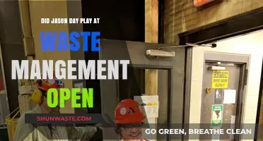 Did Jason Day Compete at the Waste Management Open?