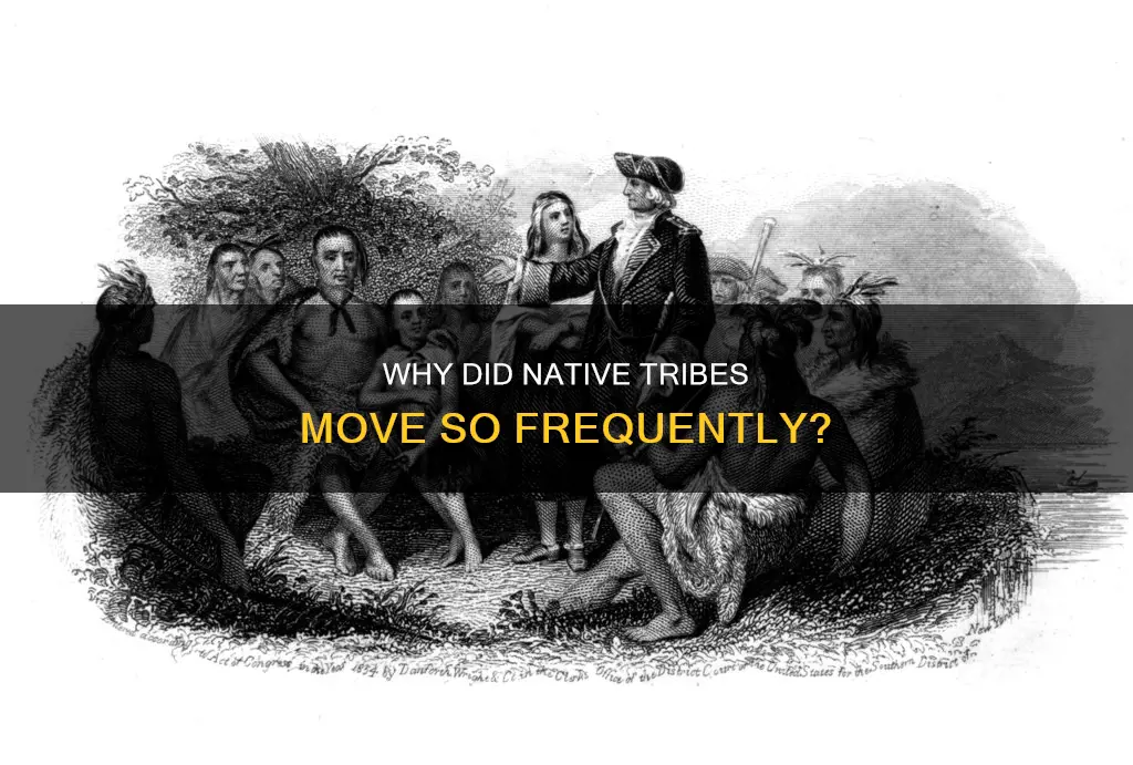 did native tribes move frequently because of the pollution problem