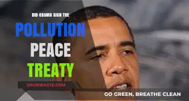 Obama's Signature: Pollution Peace Treaty