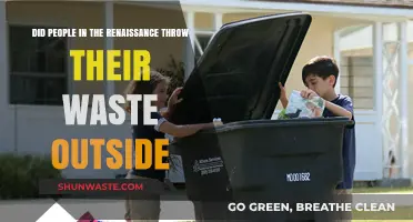 Renaissance Waste Disposal: Did They Toss Trash Outdoors?