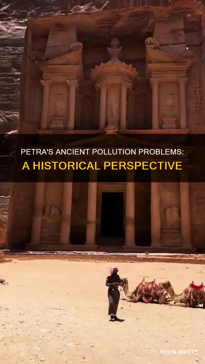 did petra have problems with pollution