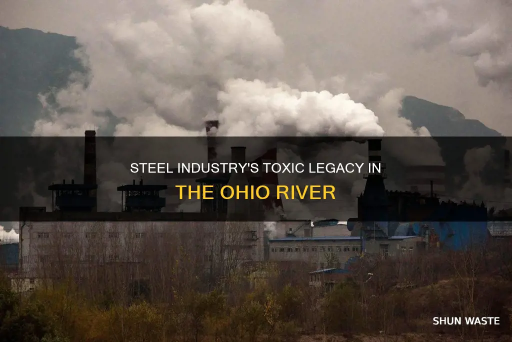 did steel industry pollute the ohio river