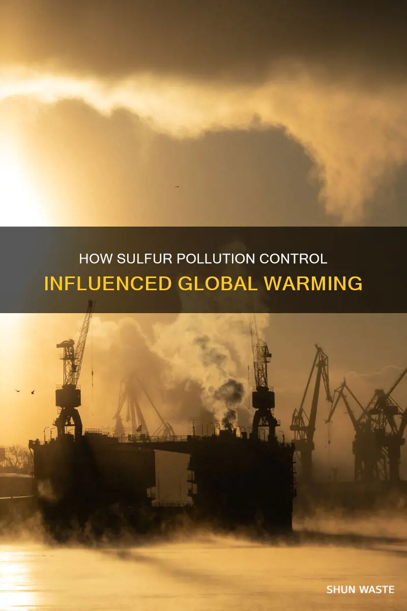 did sulfur pollution control speed up global warming