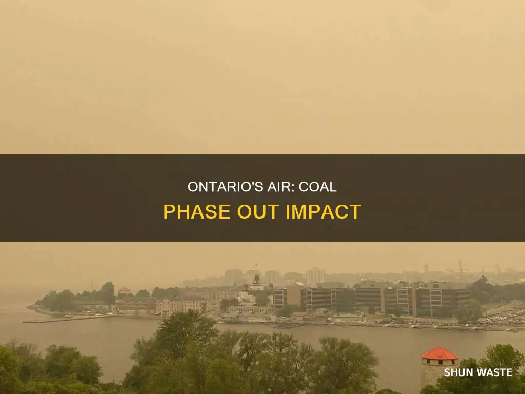 did the coal phase out reduce ontario air pollution