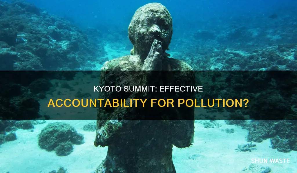 did the kyoto summit on pollution have accountability