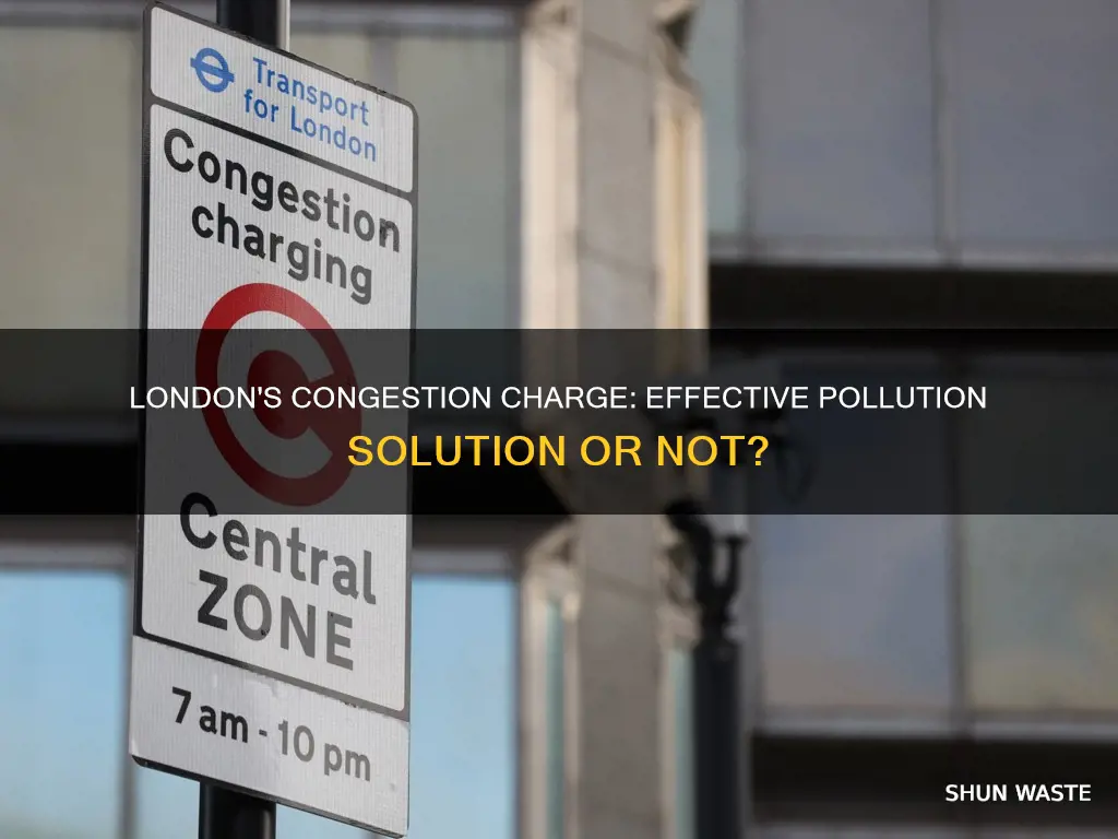 did the london congestion charge reduce pollution