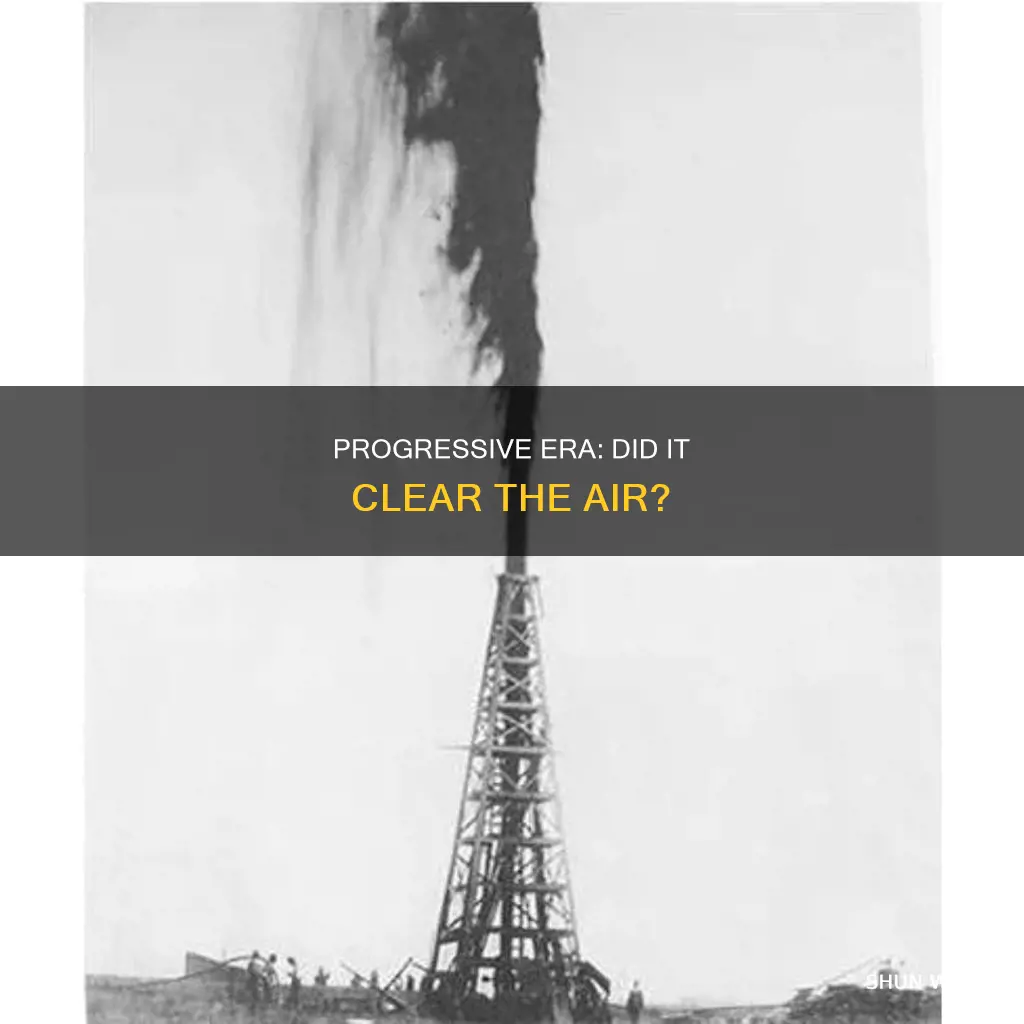 did the progressive era solve problems with smoke pollution