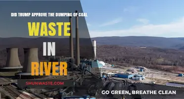 Trump's Role in Coal Waste Dumping: River Pollution Concerns