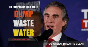 Trump's Wastewater Bill: Fact-Checking the Controversial Dumping Allegations