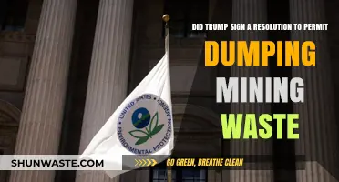 Trump's Mining Waste Resolution: Did He Permit Dumping?