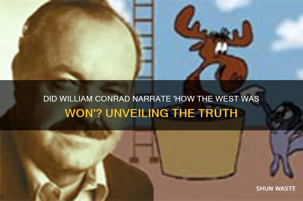 did william conrad narrate how the wast was won