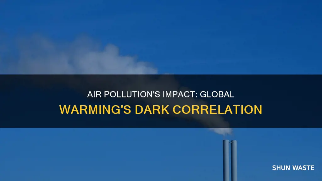 do air pollution and global warming correlation