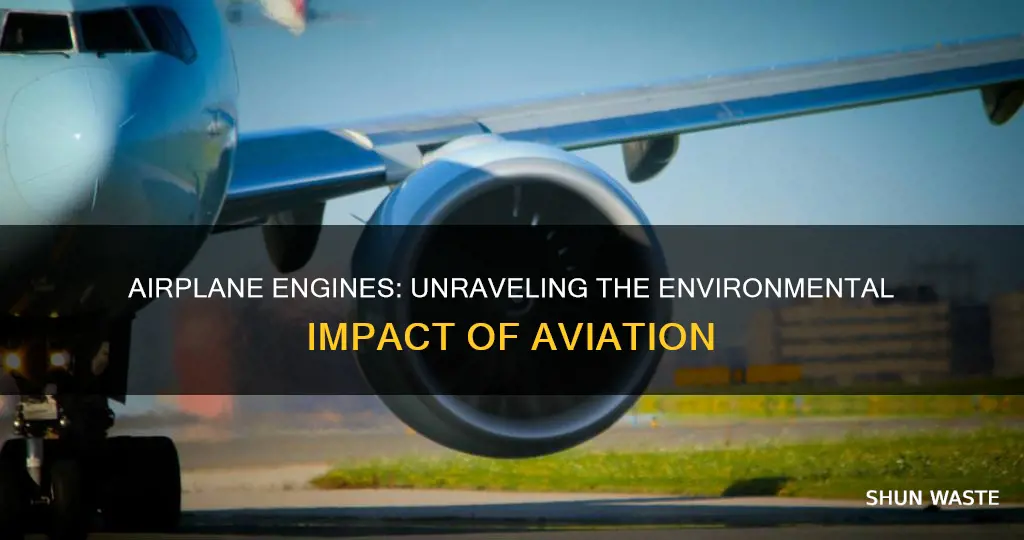 do airplane engines cause pollution