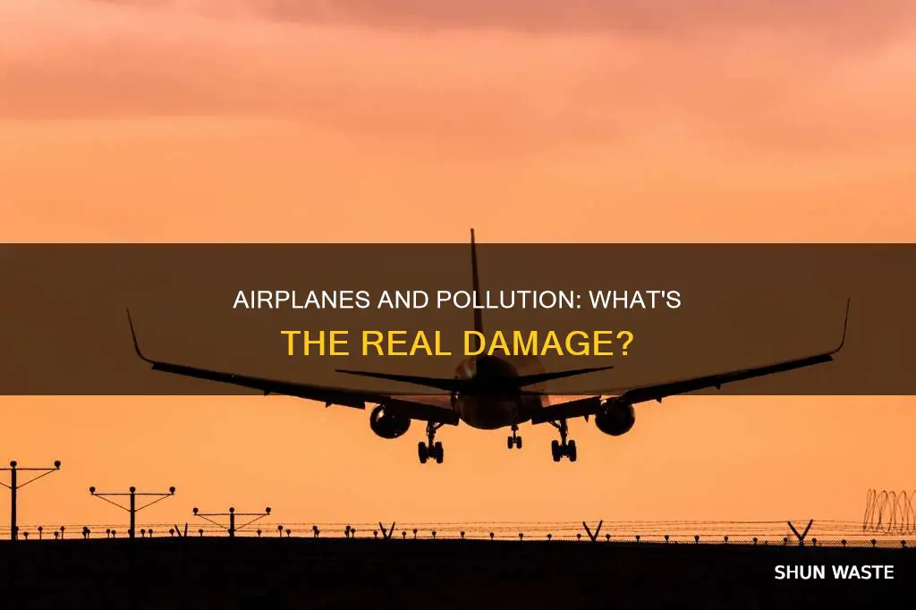 do airplanes create pollution
