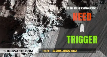Do All Mass Wasting Events Require a Trigger to Occur?