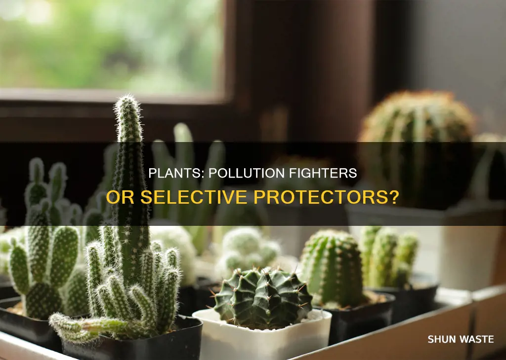 do all plants fight against pollution