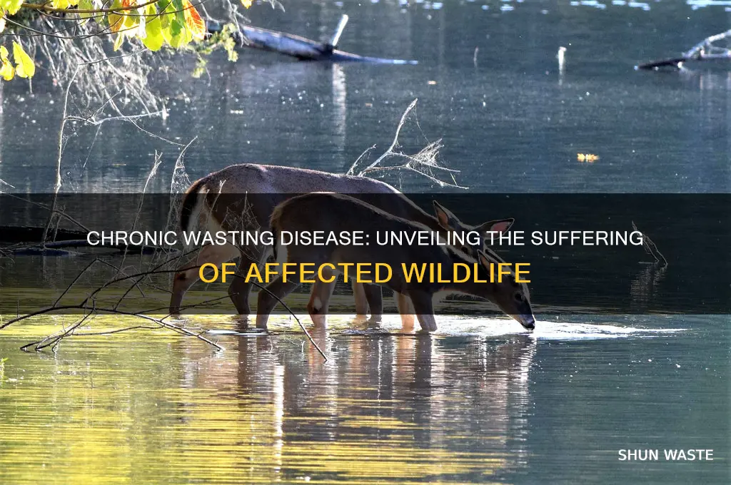do animals with chronic wasting disease suffer